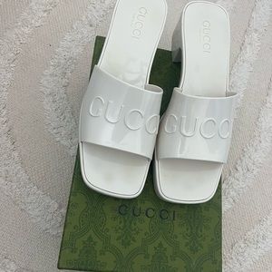 Gucci Rubber Slide Sandal